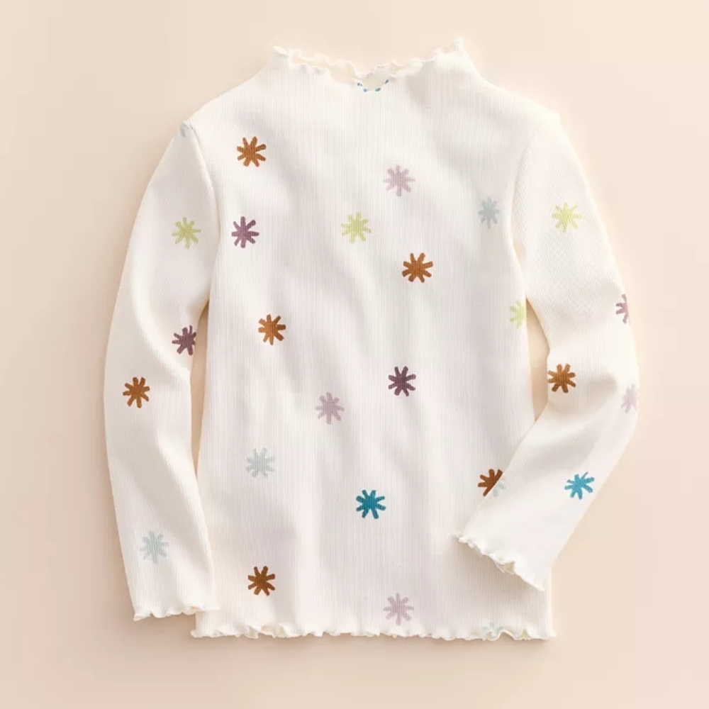 Lauren Conrad Lettuce-Edge Top
